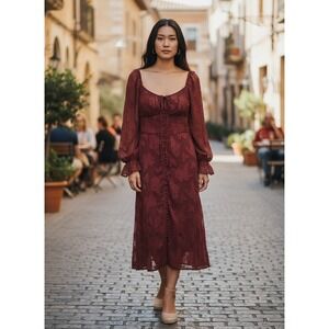 2 in 1 midi dresses 2-in-1 Jersey Poplin Mix Crew Neck Midi Dress in Black